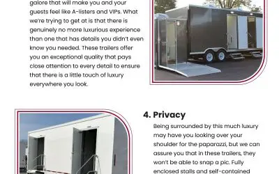 6 Luxury Restroom Trailer Features