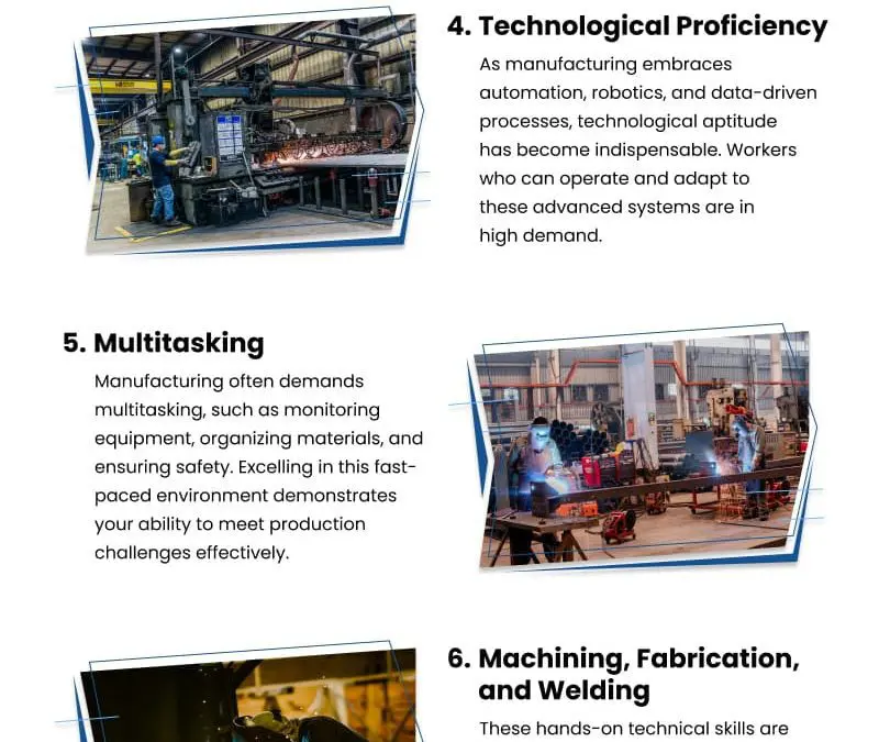 9 Skills to Excel in Manufacturing Jobs