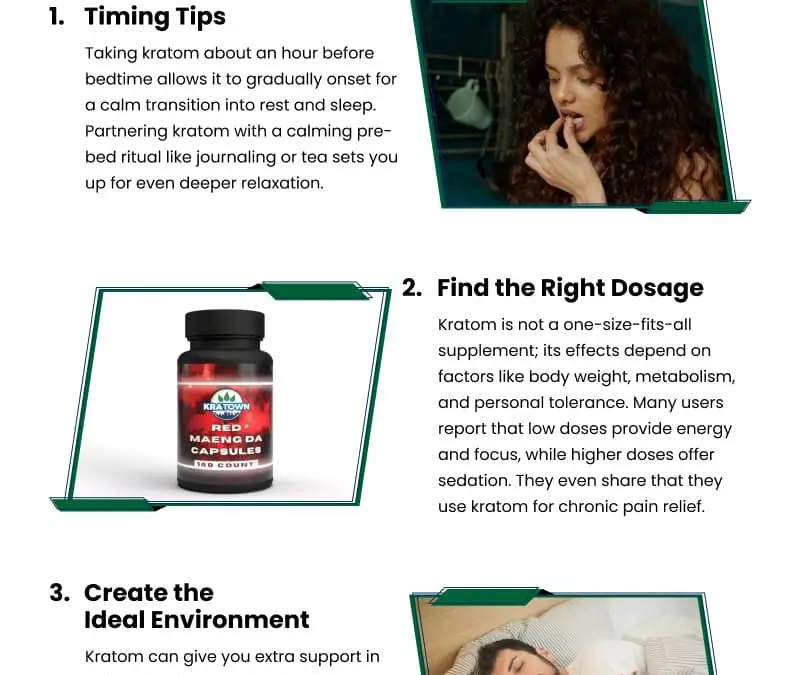 3 Ways to Use Kratom for Better Sleep