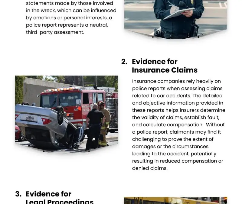 3 Ways Police Reports Impact Car Accidents