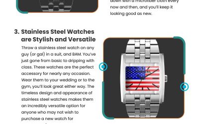 5 Stainless Steel Watch Features