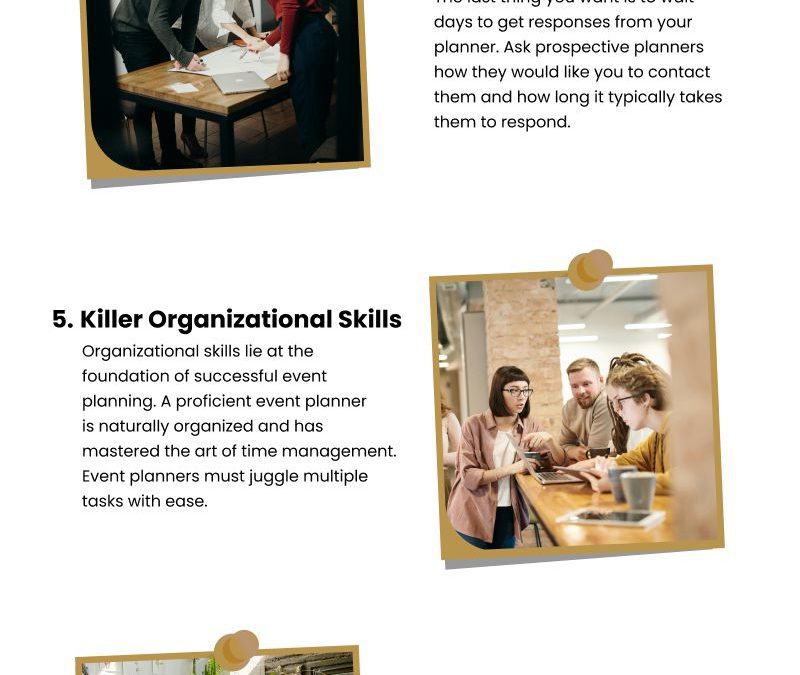 9 Event Planner Skills