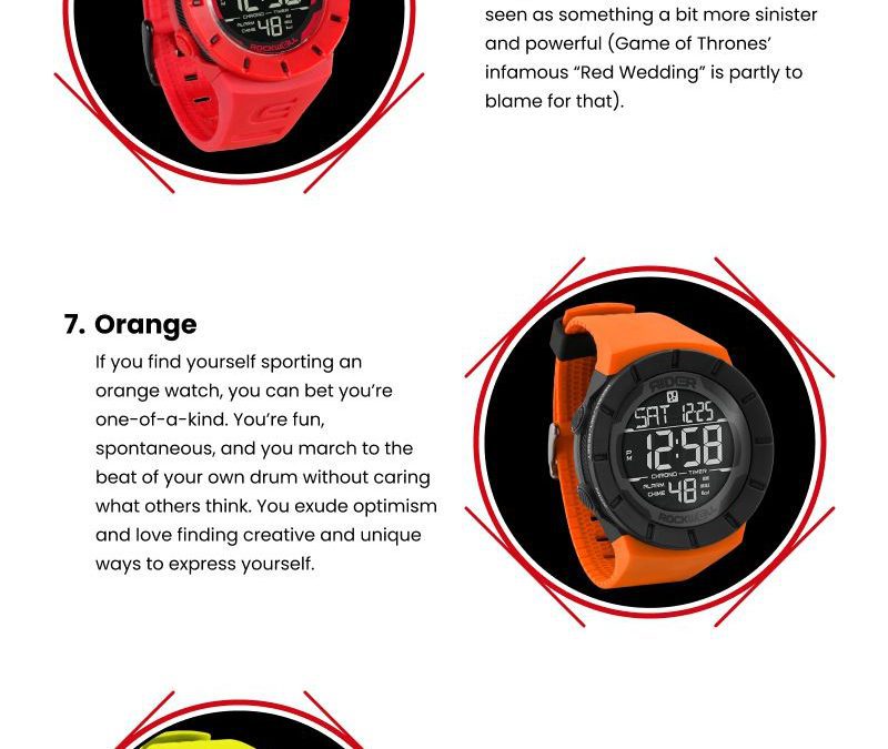 13 Watch Color Definitions