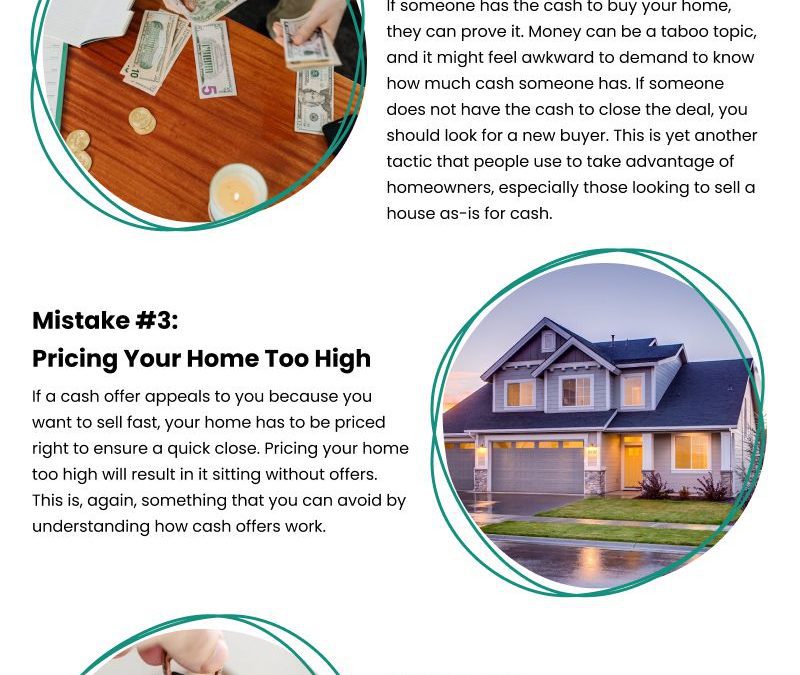 5 Cash Offer Mistakes Home Sellers Must Avoid