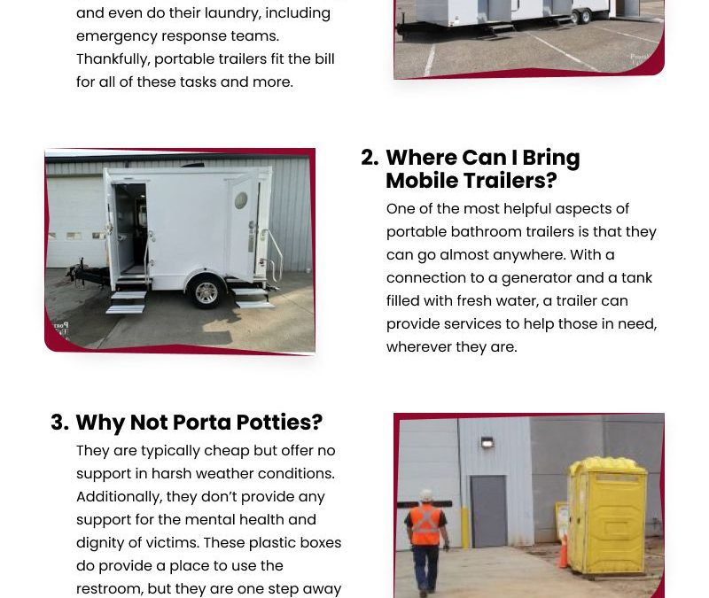 4 Reasons Portable Restrooms Matter in Disasters