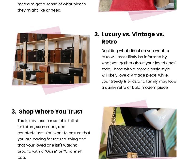 4 Steps to Gifting Pre-Loved Designer Goods