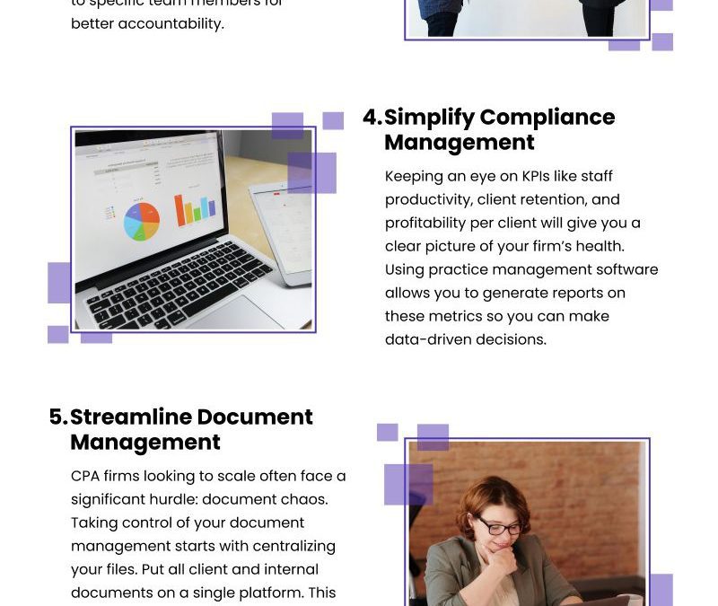 8 Ways to Scale CPA Firms with Practice Management Software